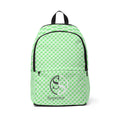 Lime Green Unisex Fabric Backpack
