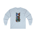 Blue Cat Long Sleeve Tee