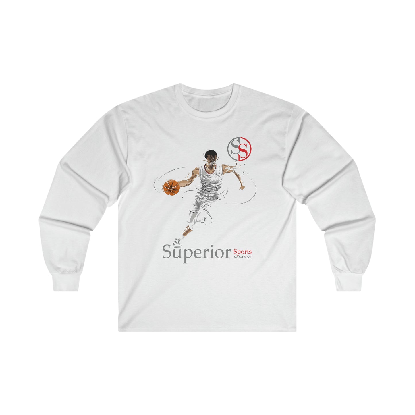 Basketball Player Drip Ultra Cotton Long Sleeve Tee
