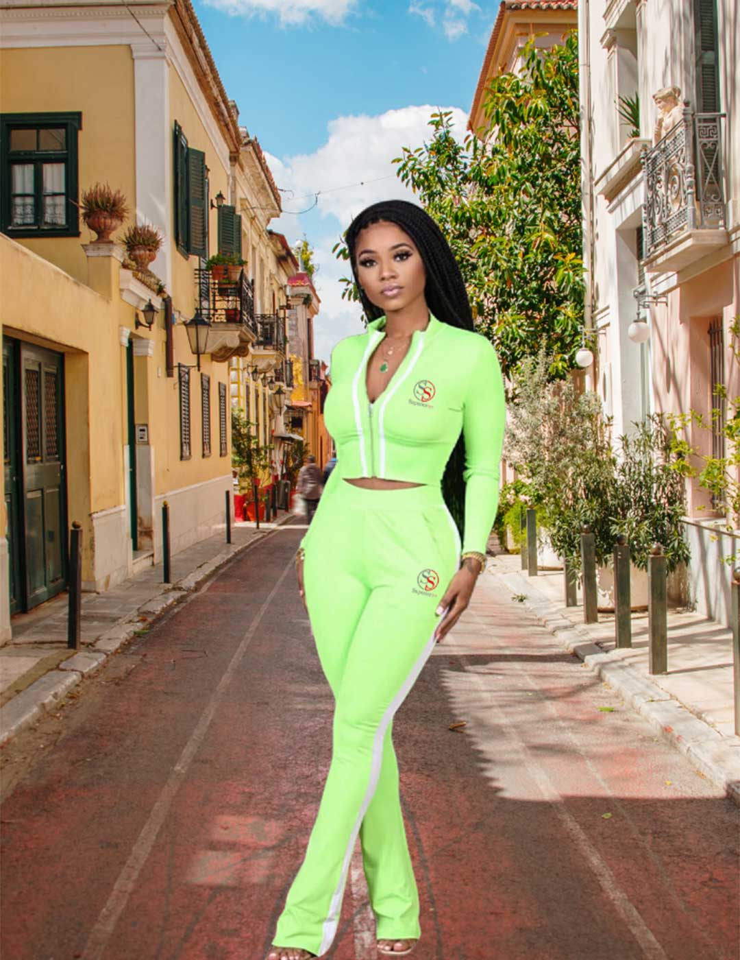 Ladies SweatSuit Set