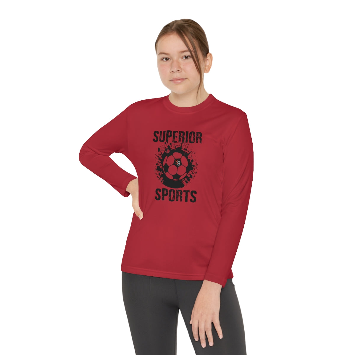 Kids Long Sleeve Competitor Tee