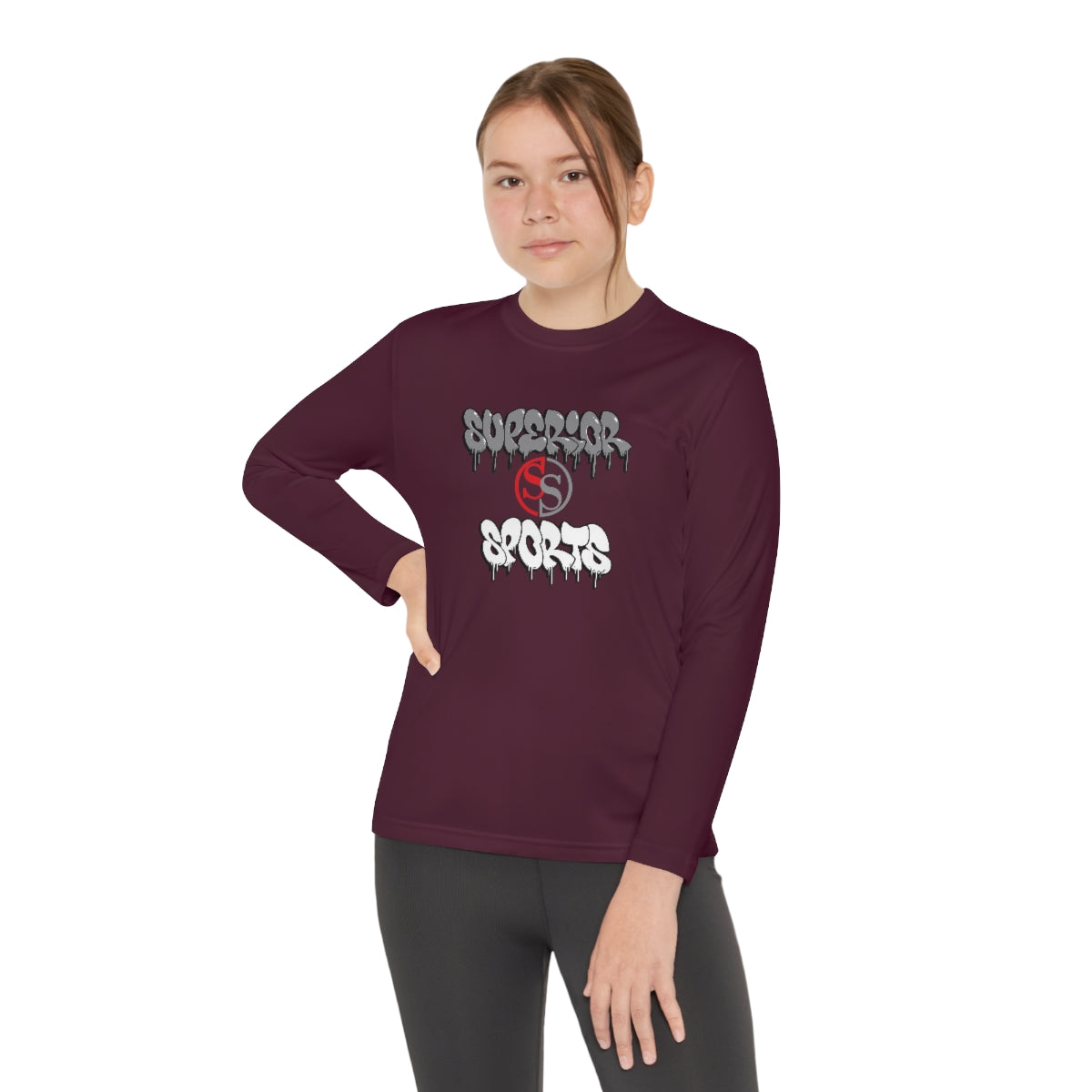 Kids Long Sleeve Competitor Tee