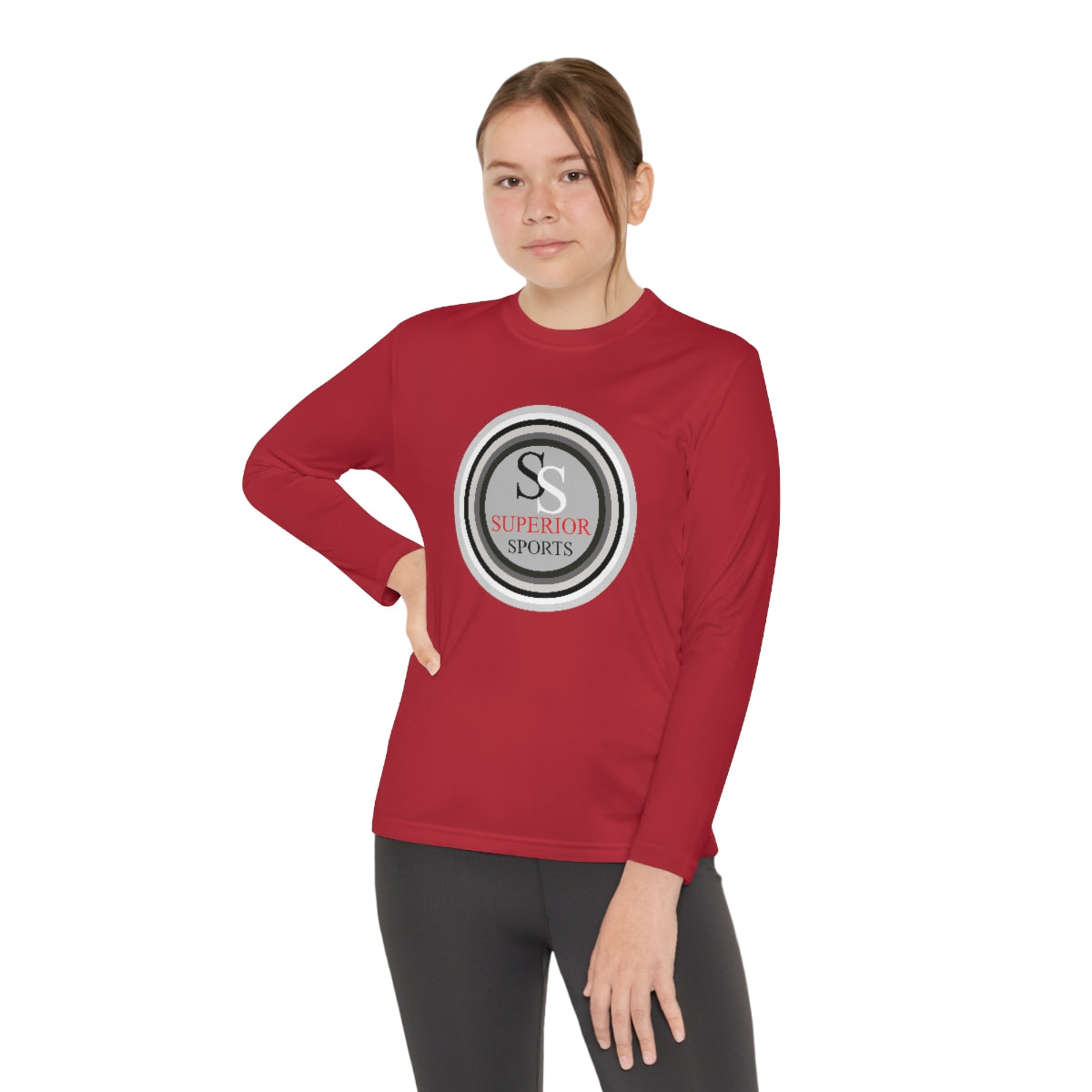 Kids Long Sleeve Competitor Tee