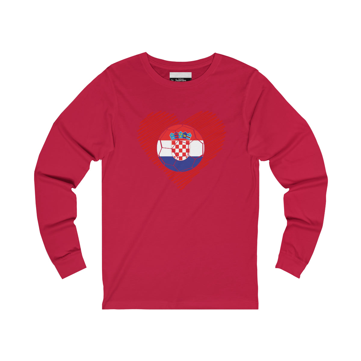 Croatia Long Sleeve Tee
