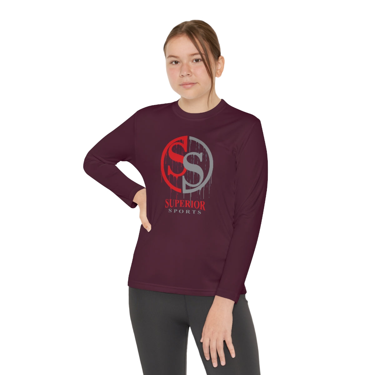 Kids Long Sleeve Sleeve Competitor Tee