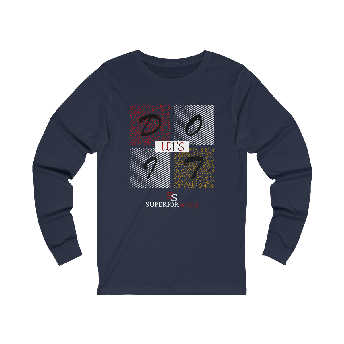 Men Long Sleeve Let's Do It Tee