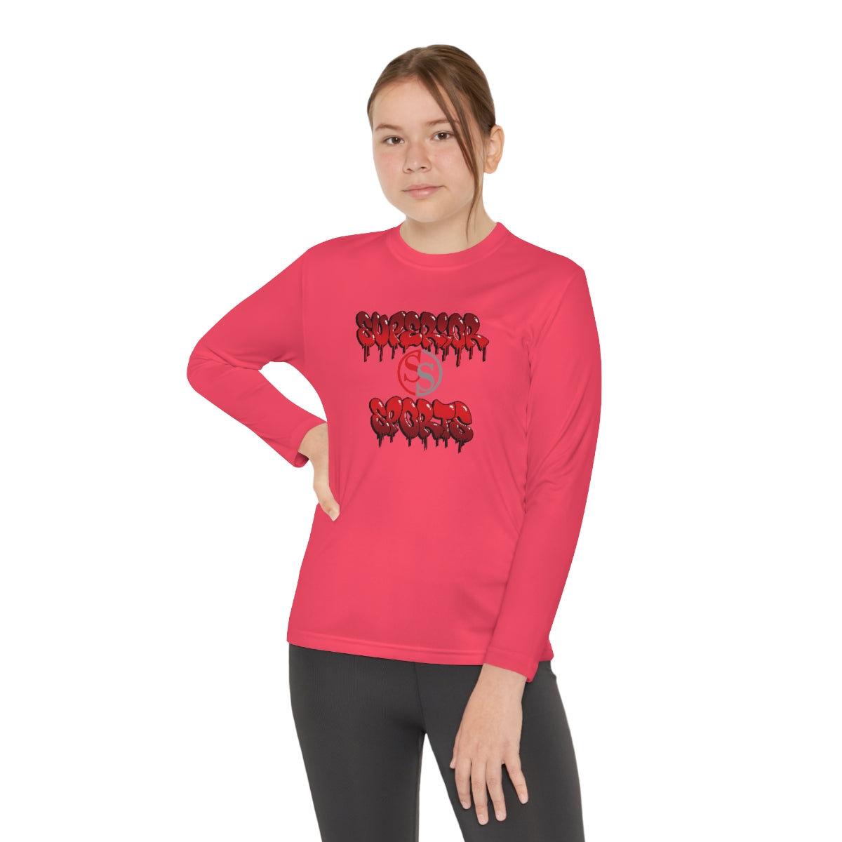 Kids Long Sleeve Competitor Tee