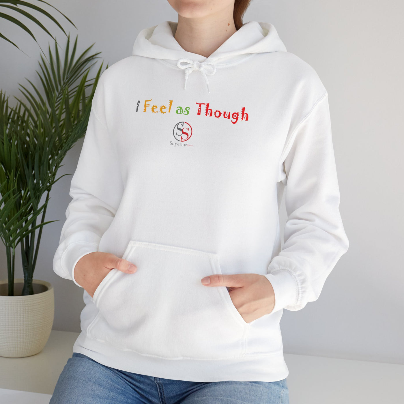 I Feel as Though Unisex Heavy Blend™ Hooded Sweatshirt