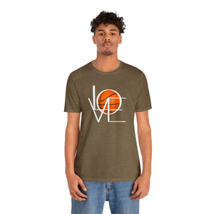 LOVE Basketball Short Sleeve Tee