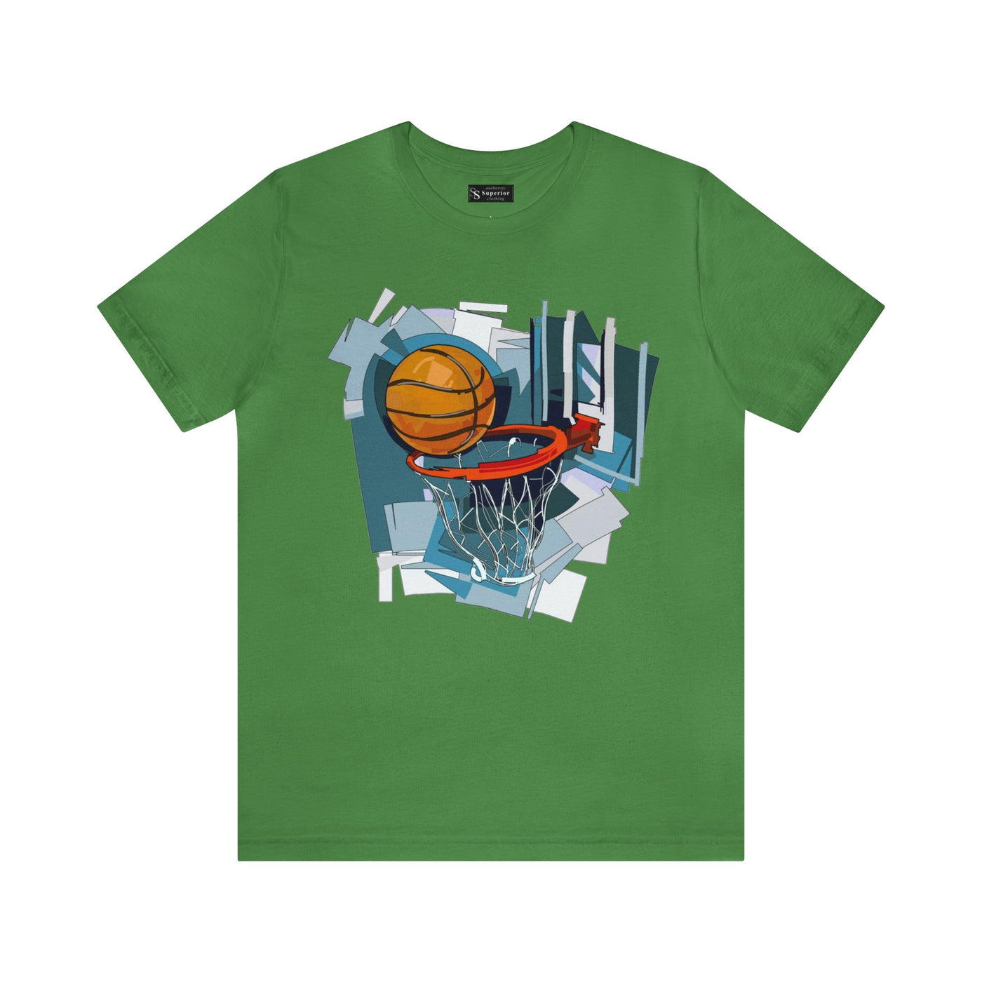 Basketball & Hoop Short Sleeve Tee