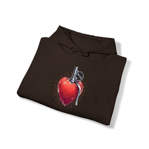 Heart BMB Unisex Heavy Blend™ Hooded Sweatshirt