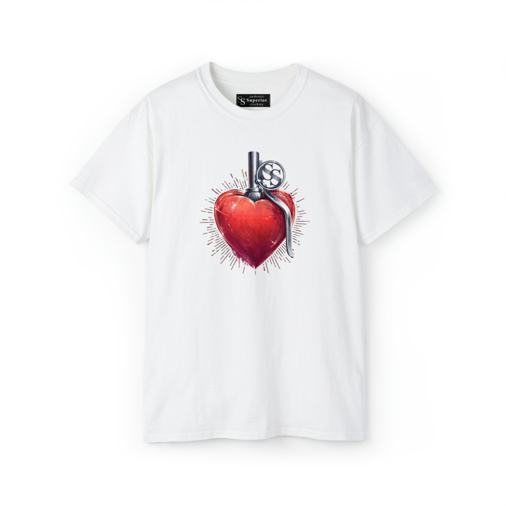 Heart BMB L Unisex Ultra Cotton Tee