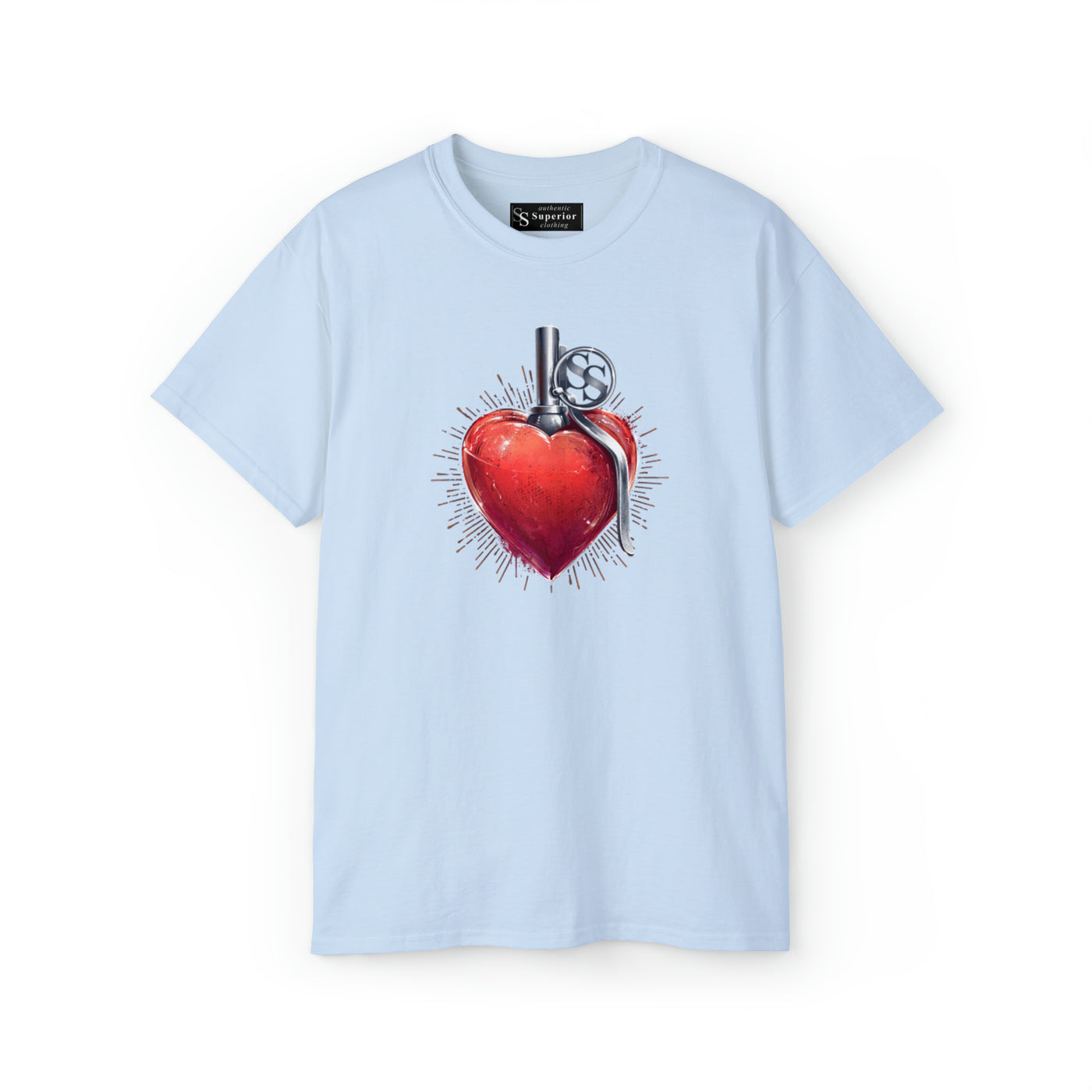 Heart BMB L Unisex Ultra Cotton Tee