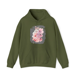 Pink Orchids Unisex Heavy Blend™ Hooded Sweatshirt