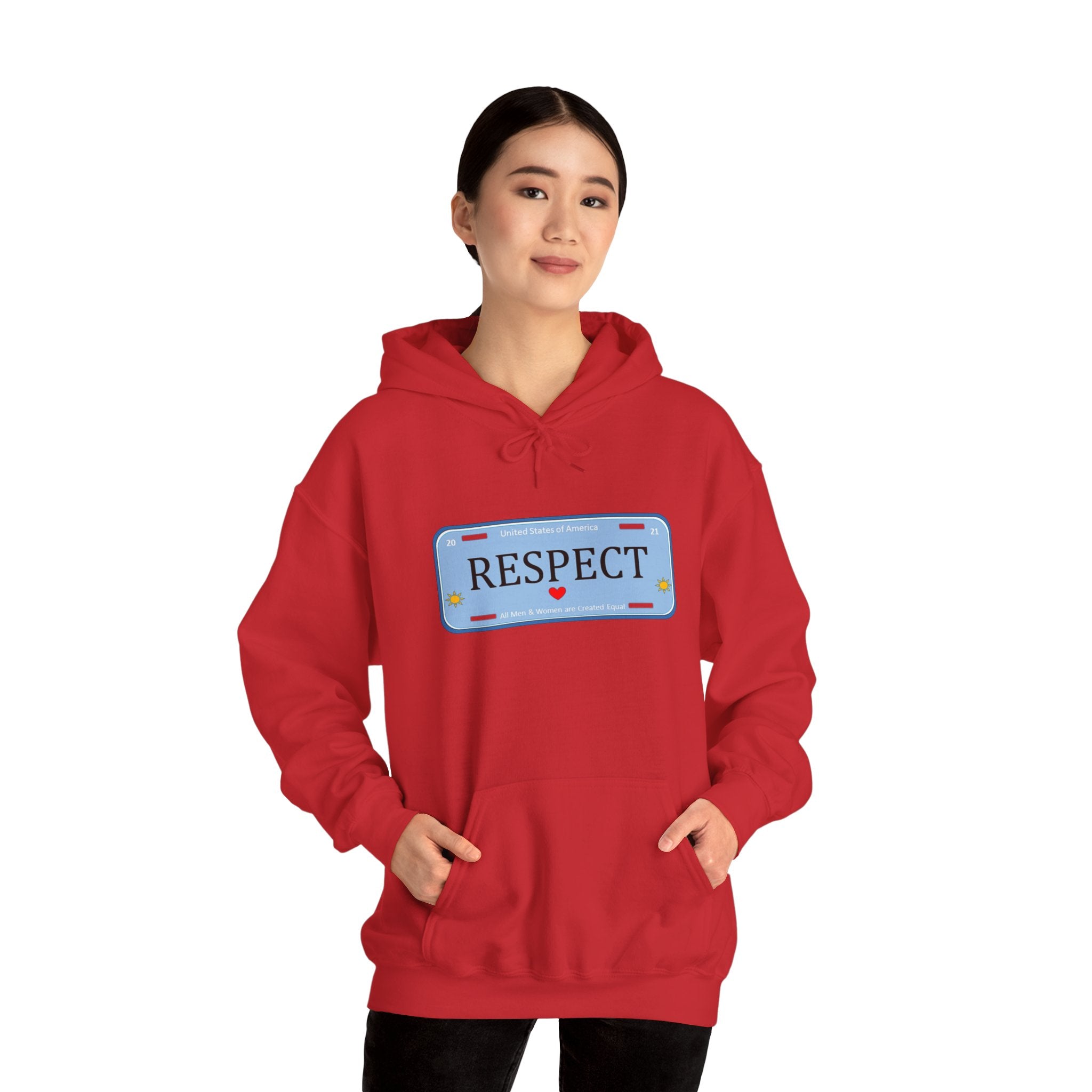 RESPECT BL Unisex Heavy Blend™ Hooded Sweatshirt