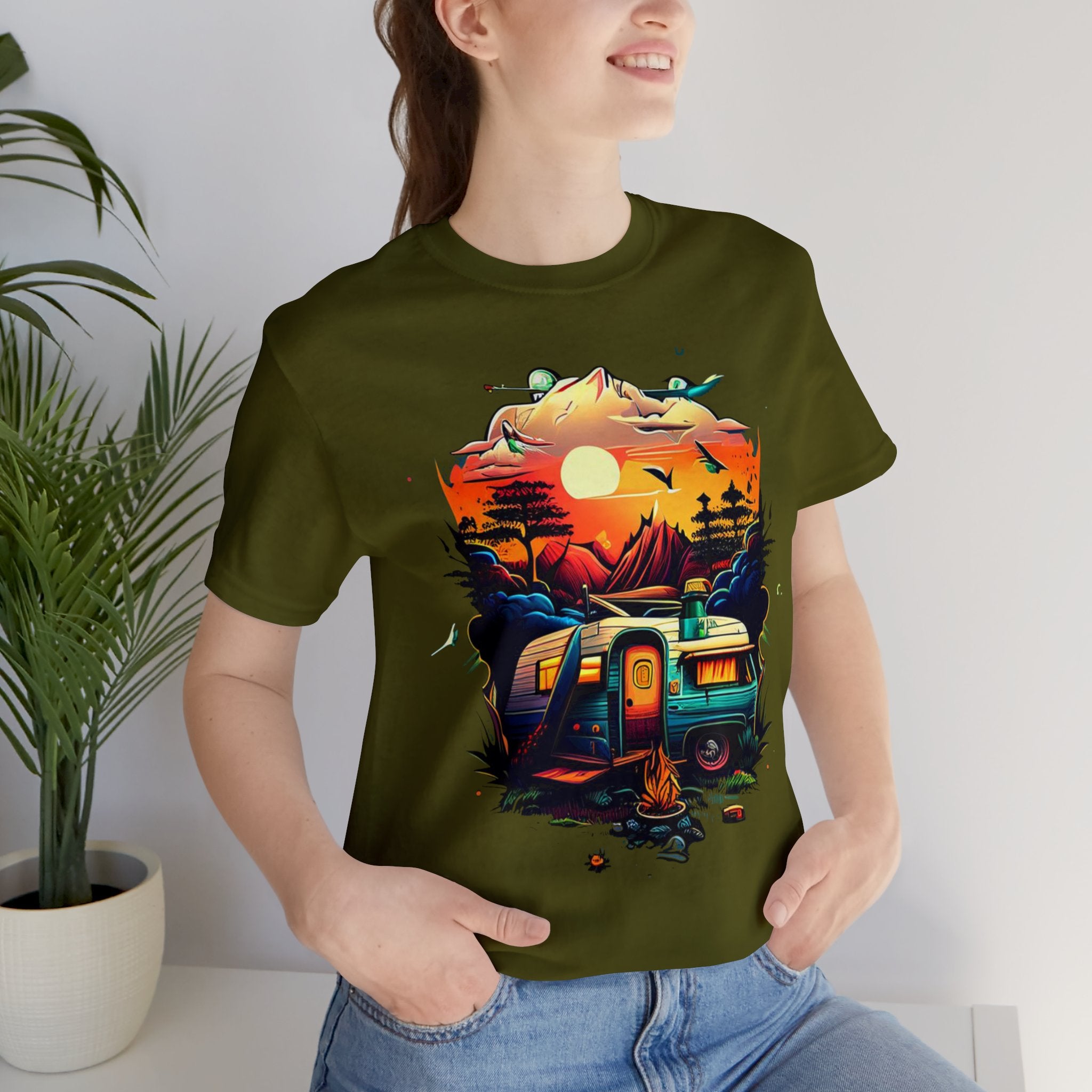 Sunset Trailer Short Sleeve Tee