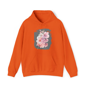 Pink Orchids Unisex Heavy Blend™ Hooded Sweatshirt