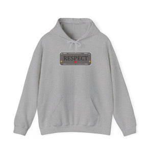 RESPECT Gray Unisex Heavy Blend™ Hooded Sweatshirt