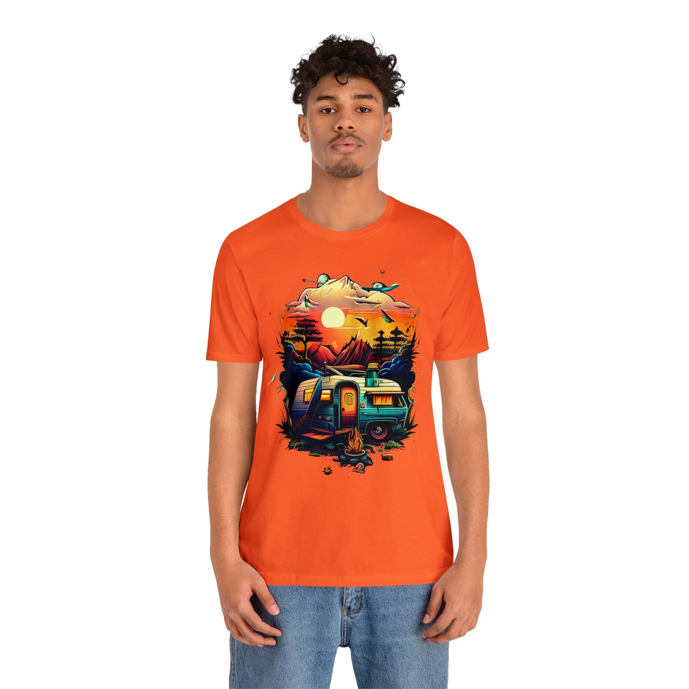 Sunset Trailer Short Sleeve Tee