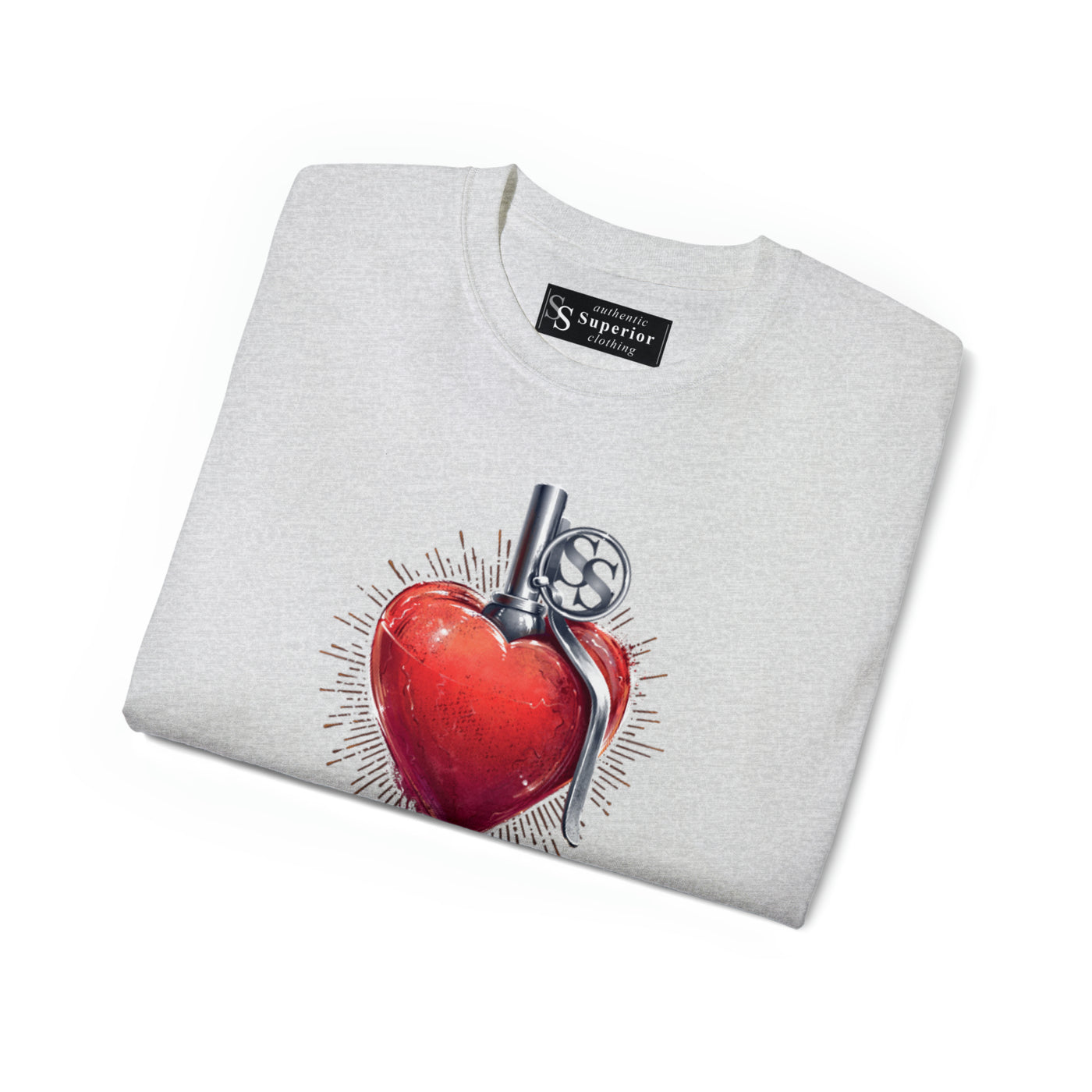 Heart BMB L Unisex Ultra Cotton Tee