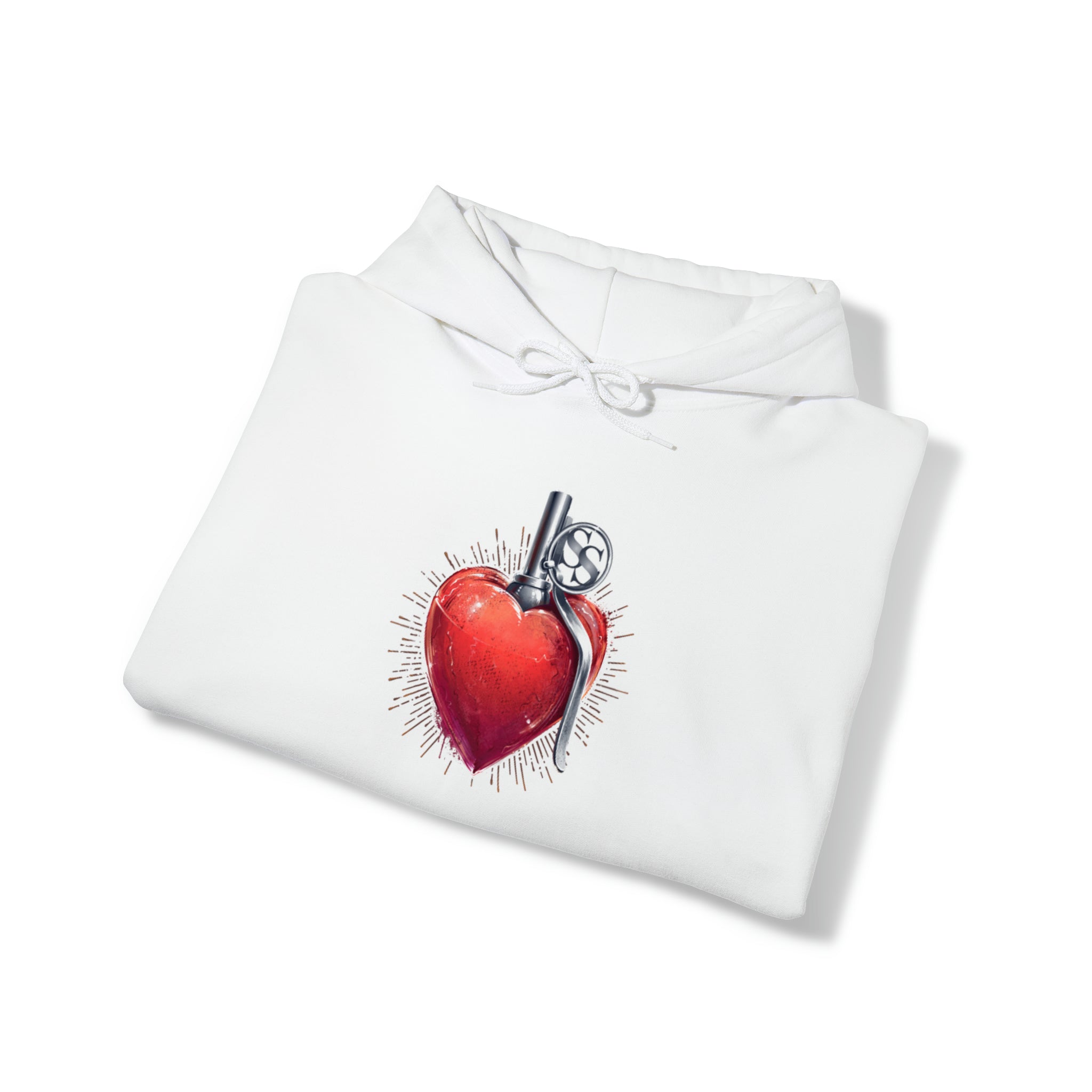 Heart BMB Unisex Heavy Blend™ Hooded Sweatshirt