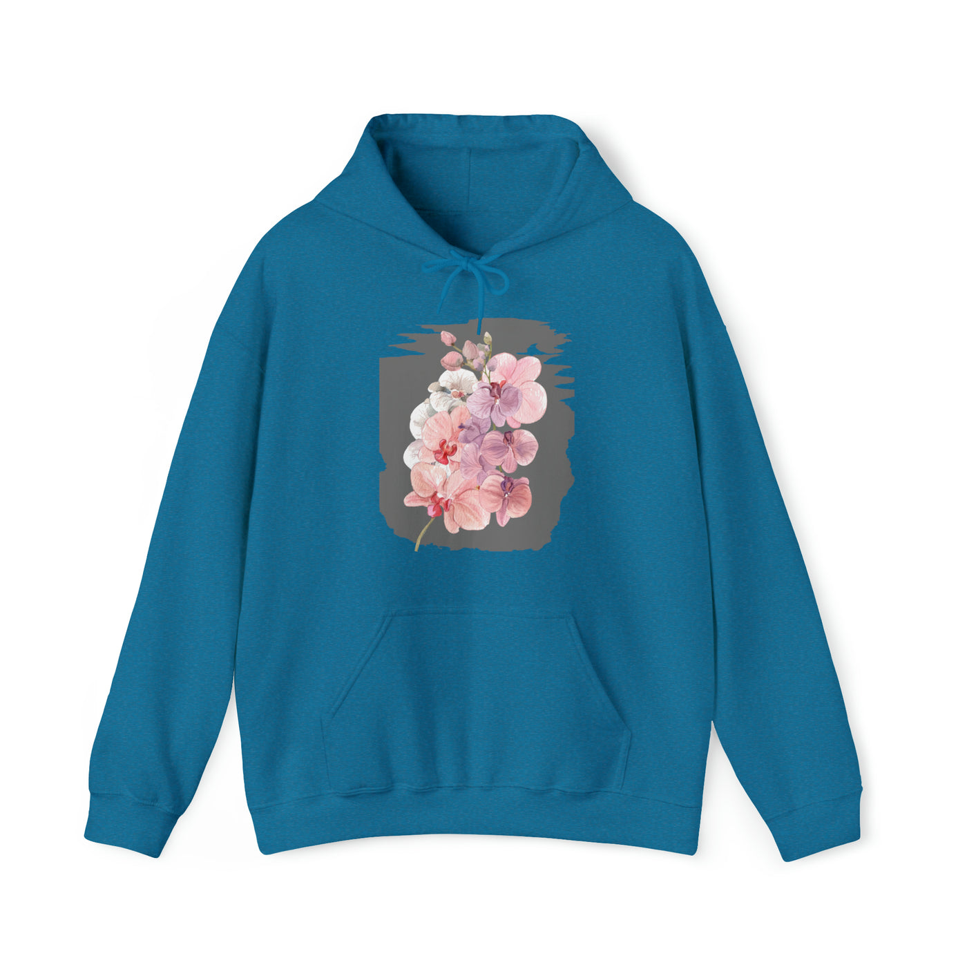 Pink Orchids Unisex Heavy Blend™ Hooded Sweatshirt