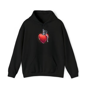 Heart BMB Unisex Heavy Blend™ Hooded Sweatshirt