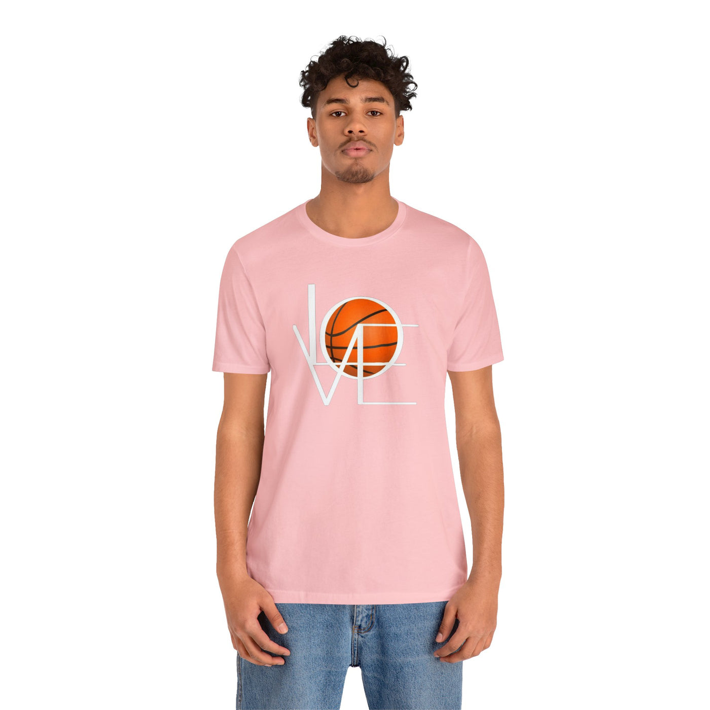 LOVE Basketball Short Sleeve Tee
