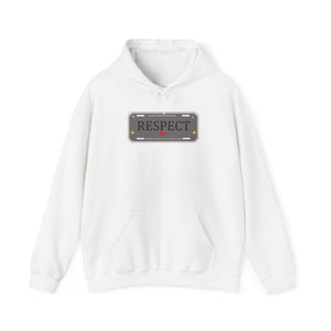 RESPECT Gray Unisex Heavy Blend™ Hooded Sweatshirt