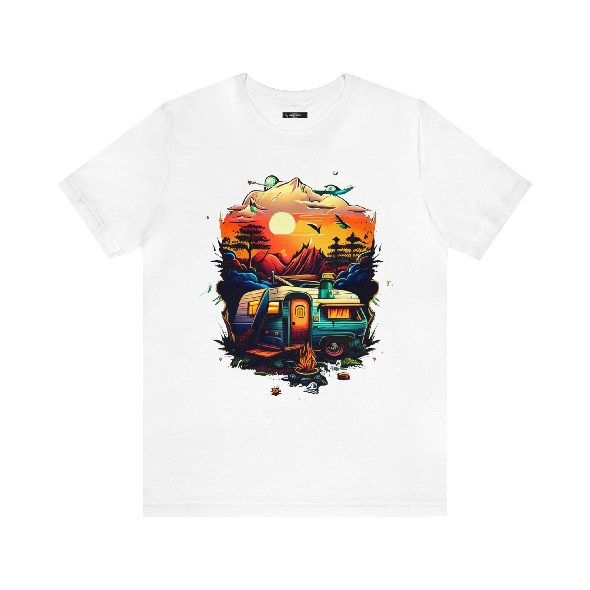 Sunset Trailer Short Sleeve Tee