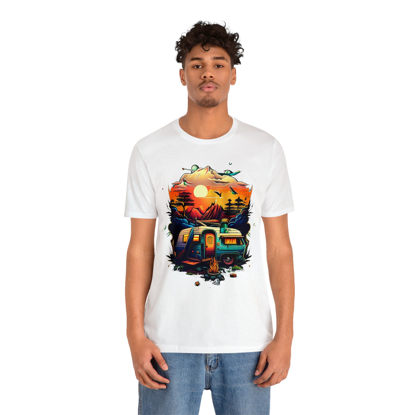 Sunset Trailer Short Sleeve Tee