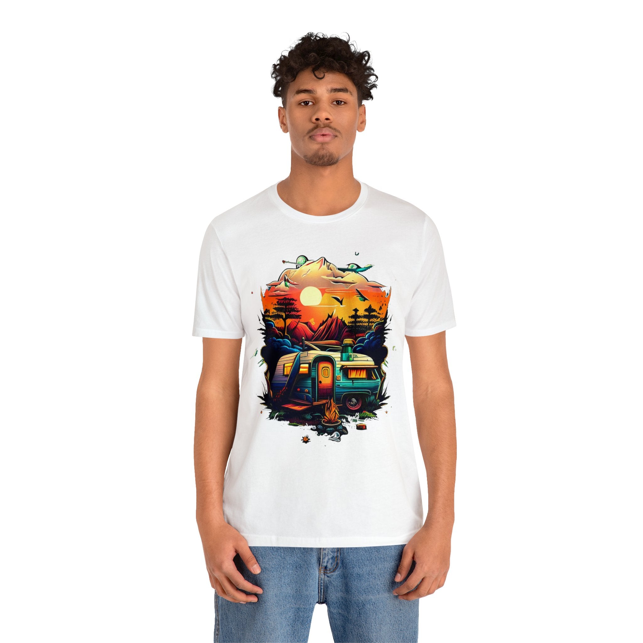 Sunset Trailer Short Sleeve Tee