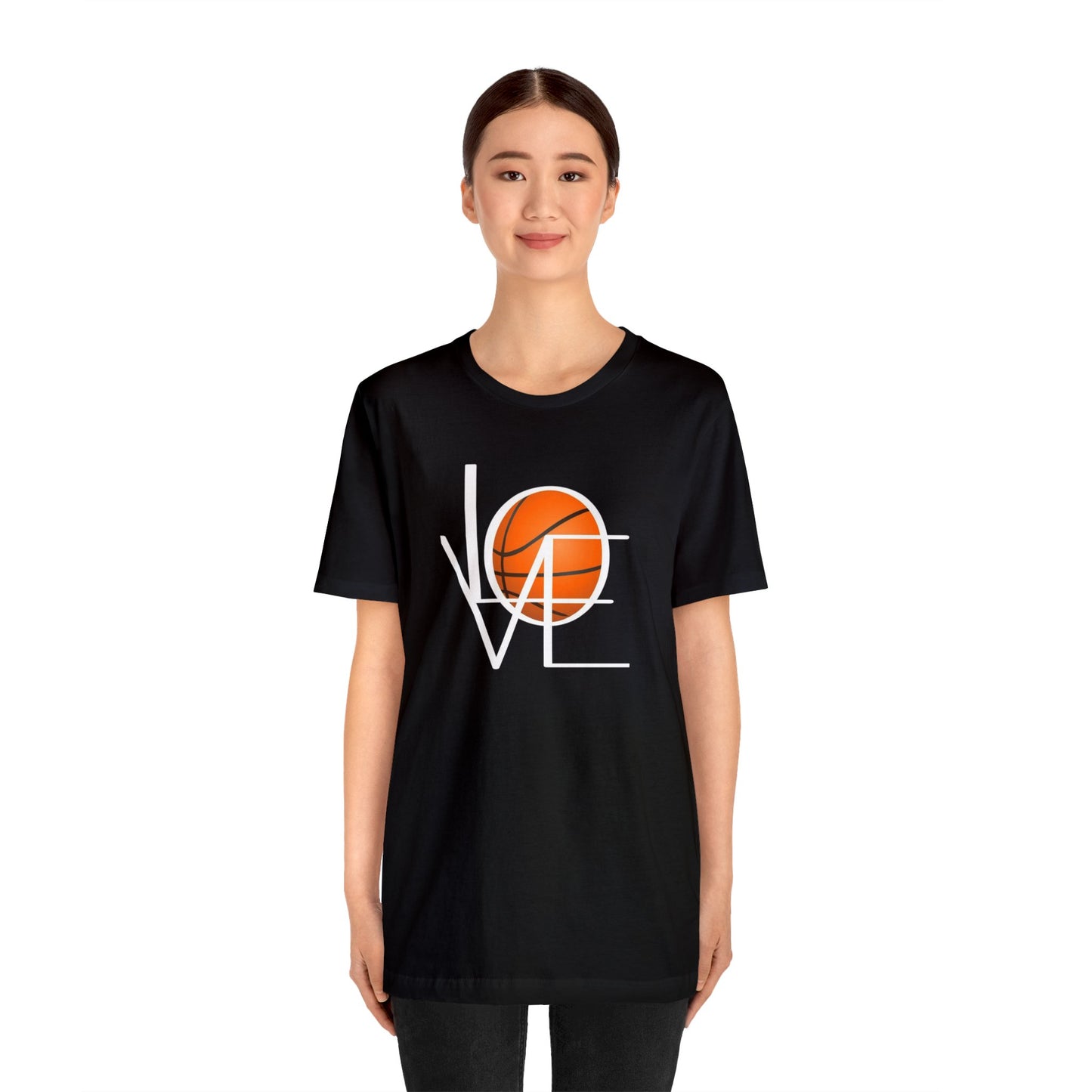 LOVE Basketball Short Sleeve Tee