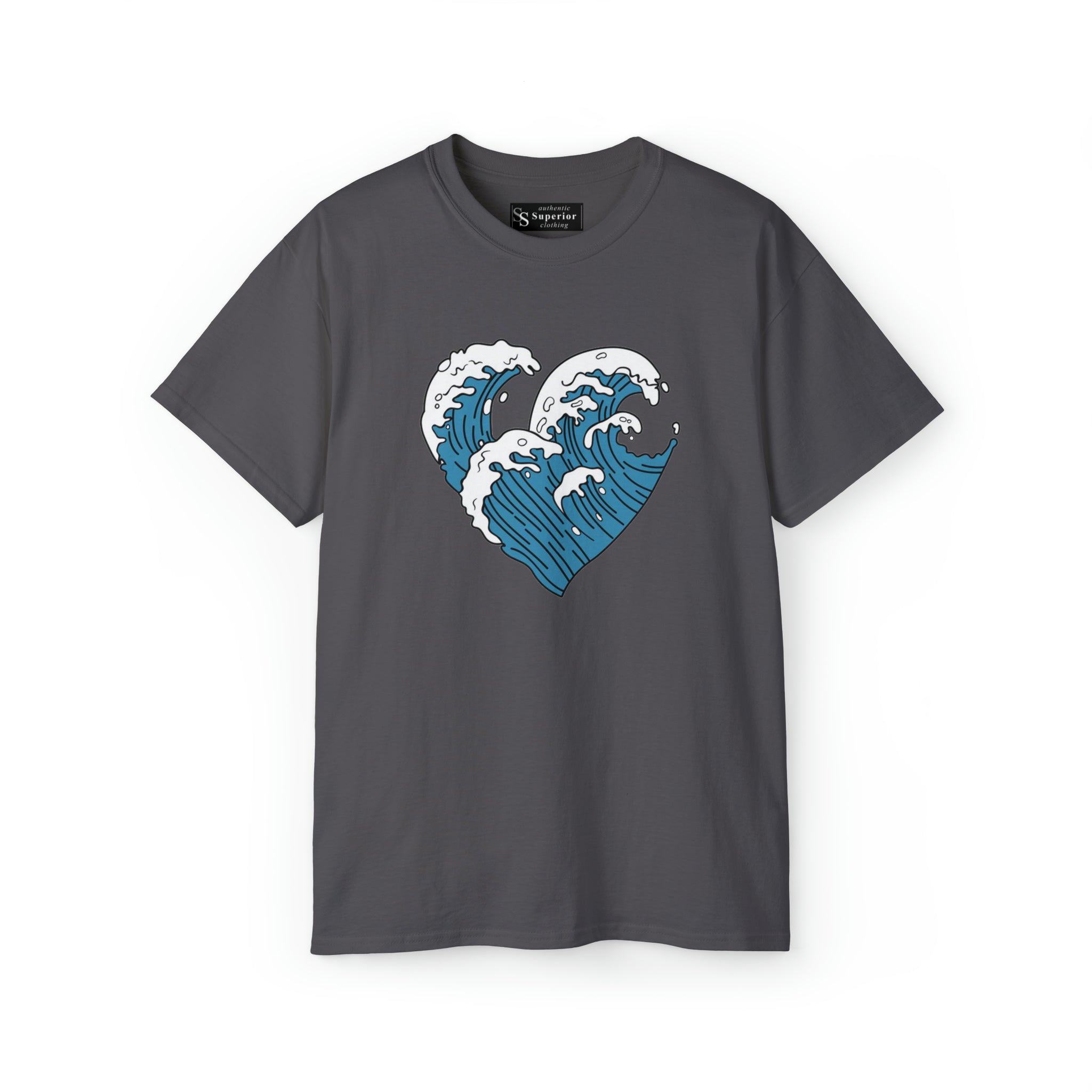 Heart Waves Unisex Ultra Cotton Tee