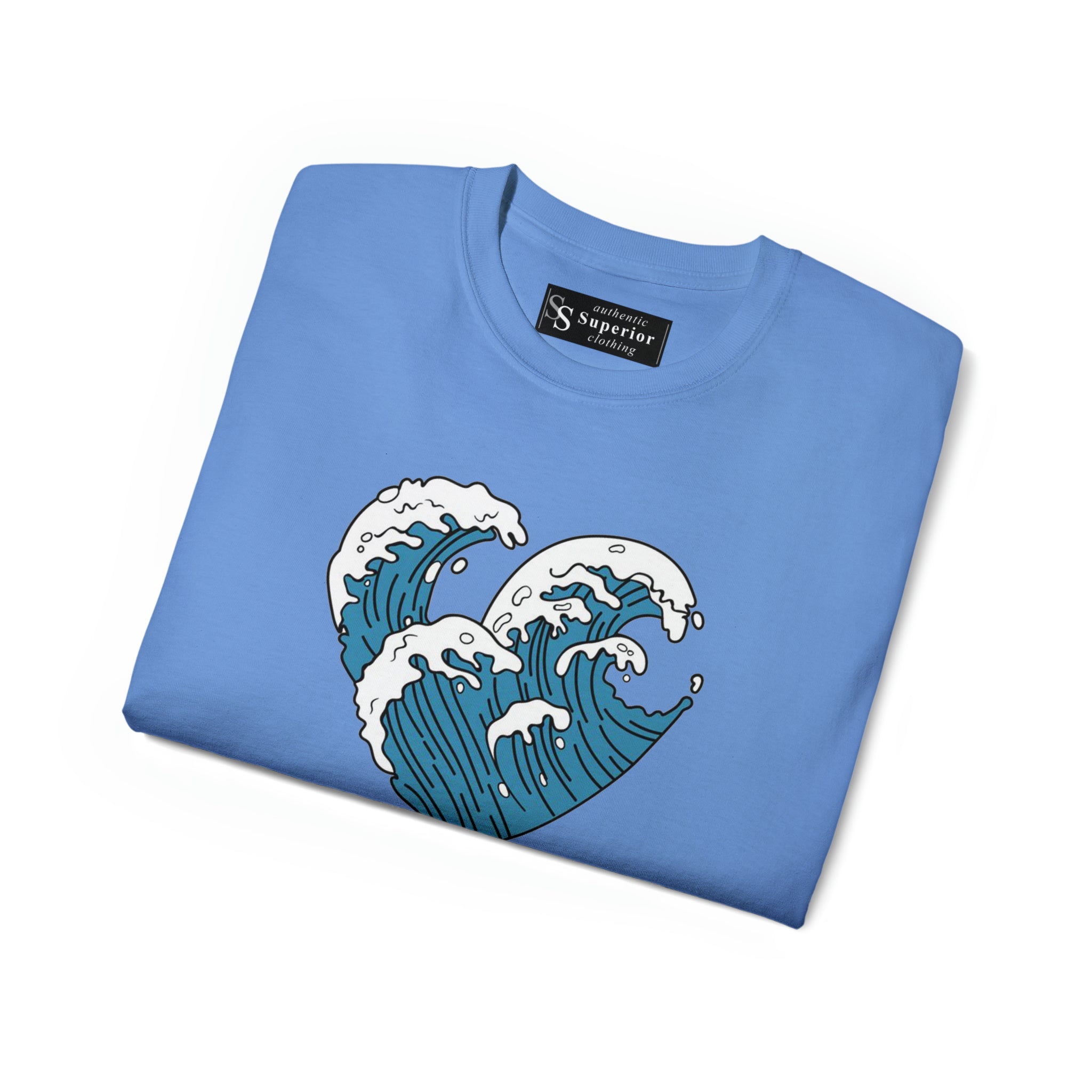 Heart Waves Unisex Ultra Cotton Tee