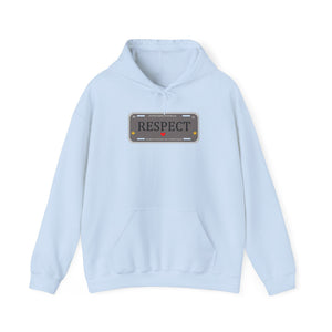 RESPECT Gray Unisex Heavy Blend™ Hooded Sweatshirt