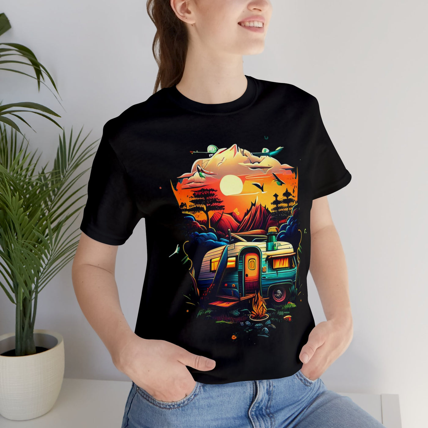 Sunset Trailer Short Sleeve Tee