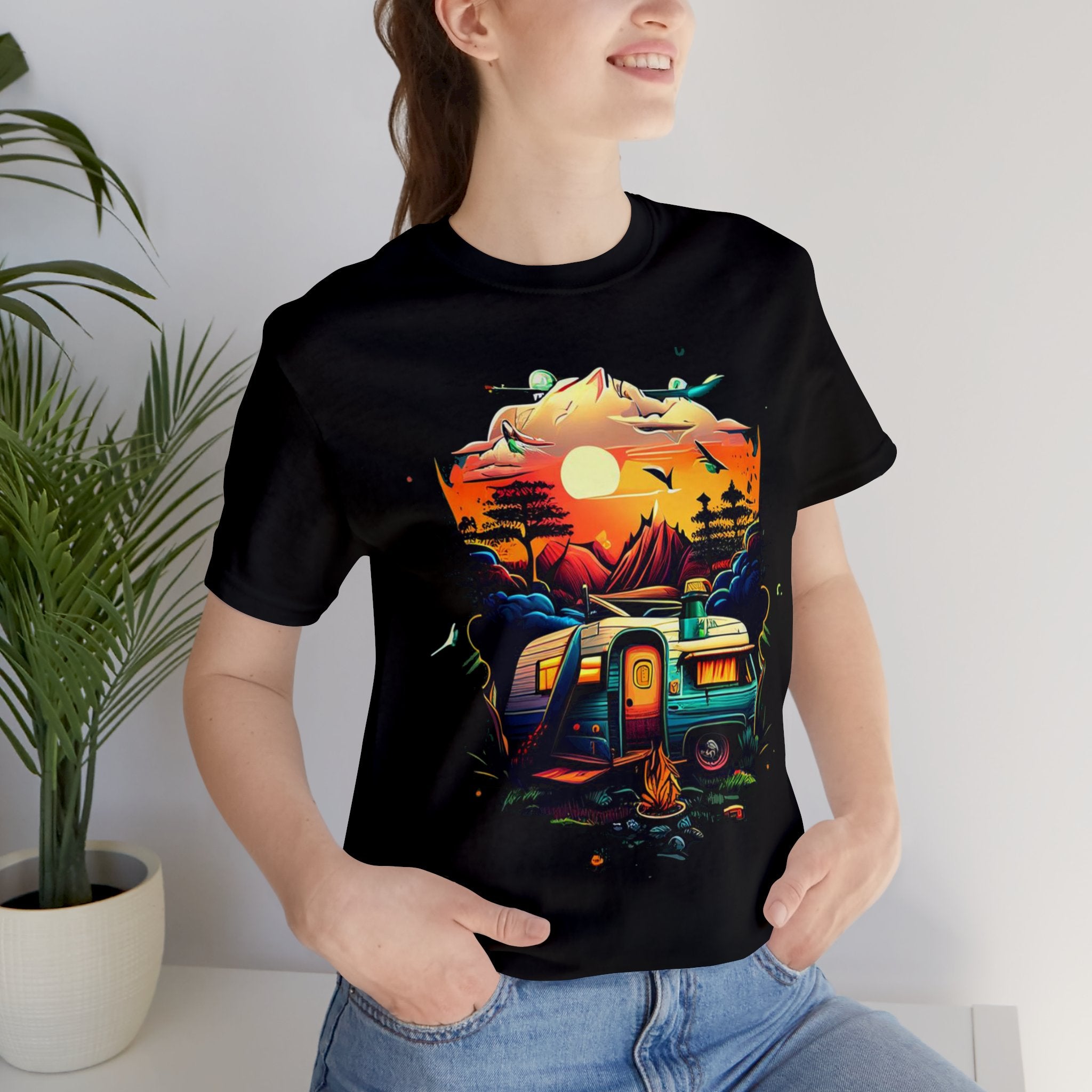Sunset Trailer Short Sleeve Tee