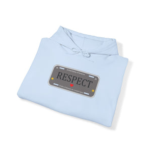 RESPECT Gray Unisex Heavy Blend™ Hooded Sweatshirt