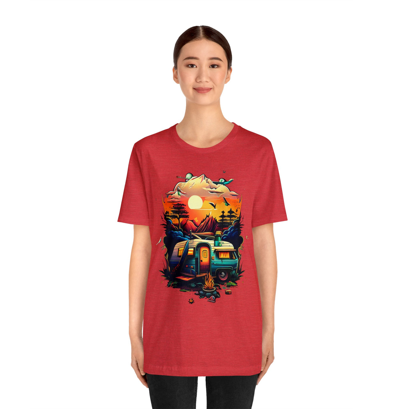 Sunset Trailer Short Sleeve Tee