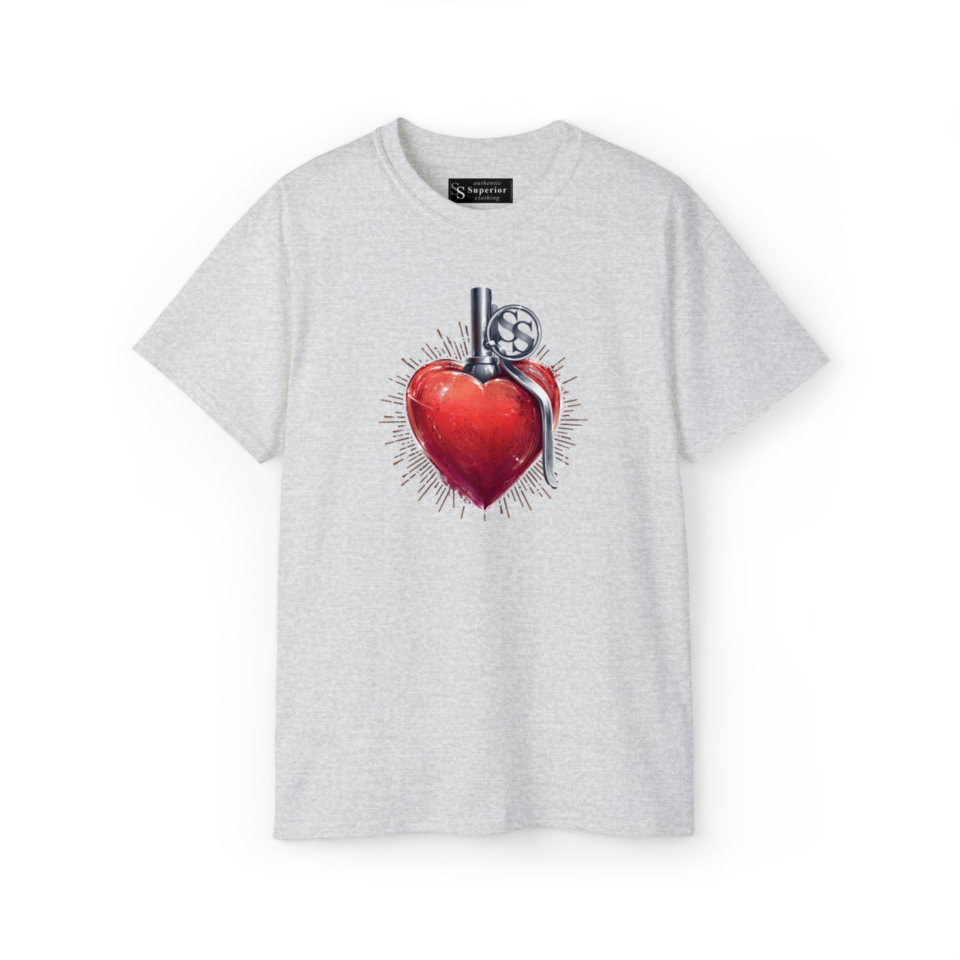 Heart BMB L Unisex Ultra Cotton Tee