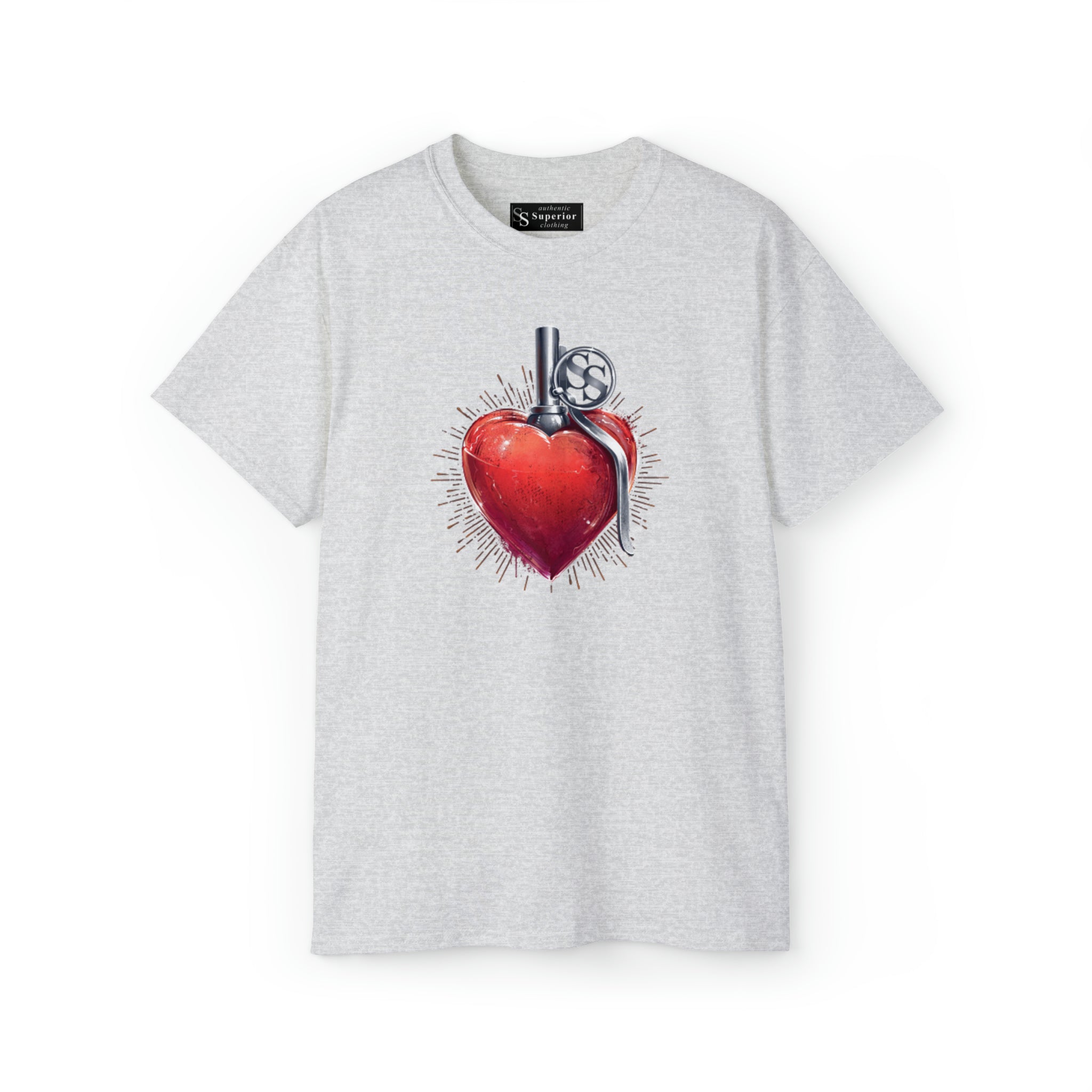 Heart BMB L Unisex Ultra Cotton Tee