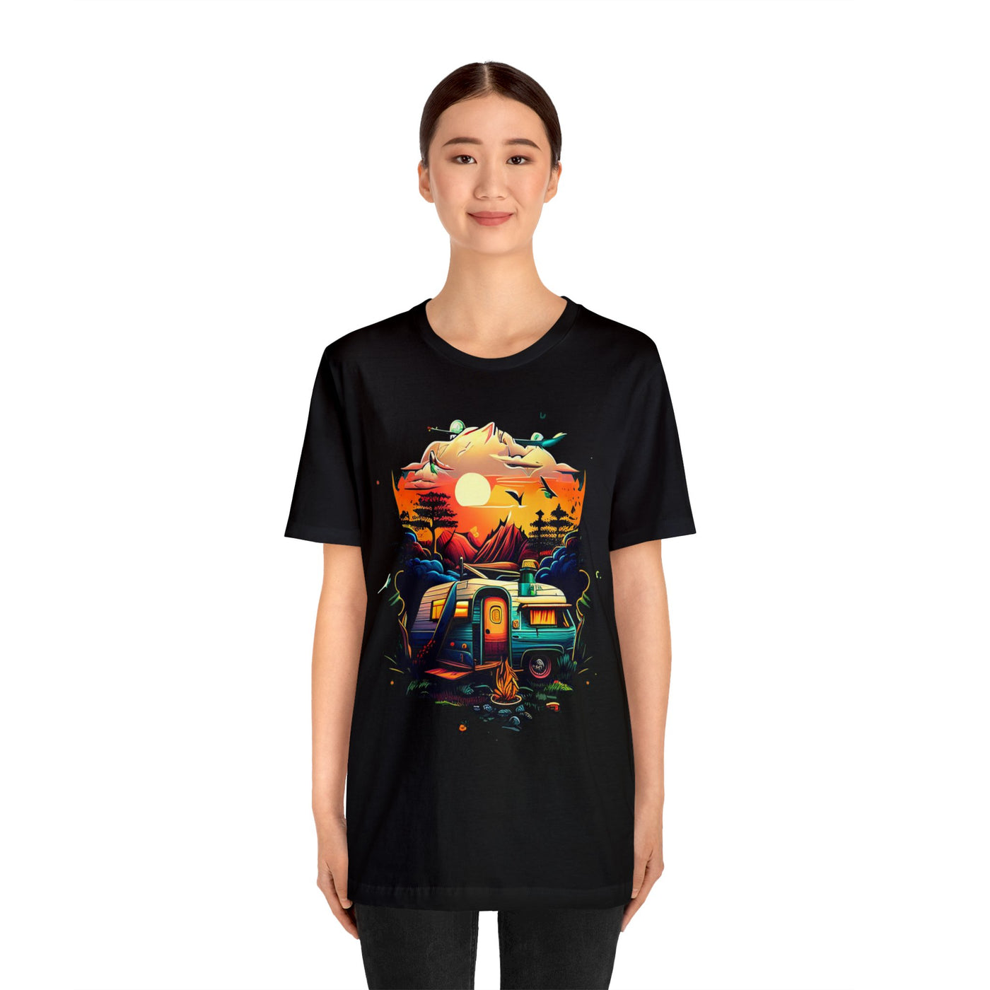 Sunset Trailer Short Sleeve Tee