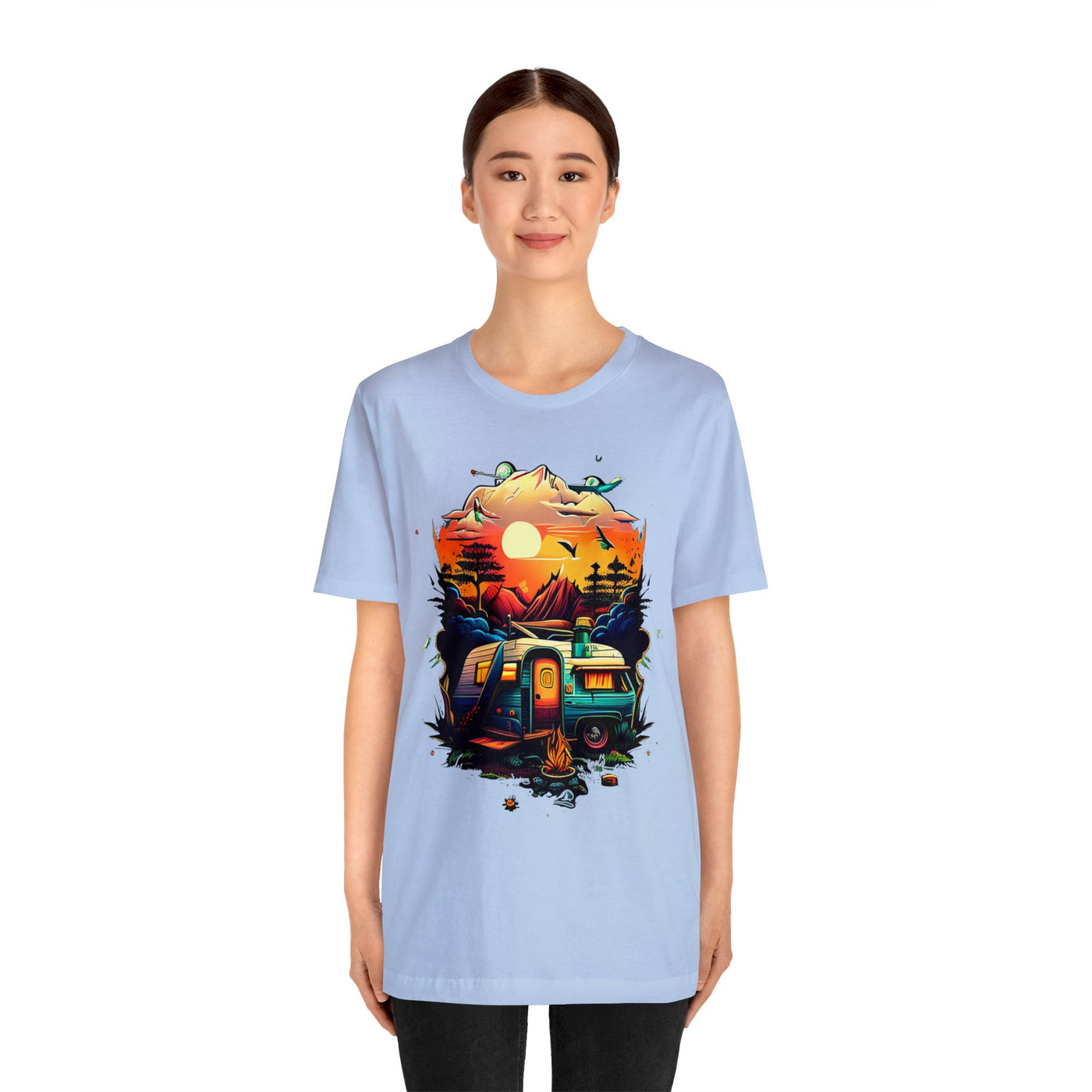 Sunset Trailer Short Sleeve Tee