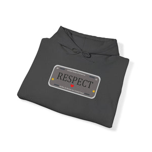 RESPECT Gray Unisex Heavy Blend™ Hooded Sweatshirt