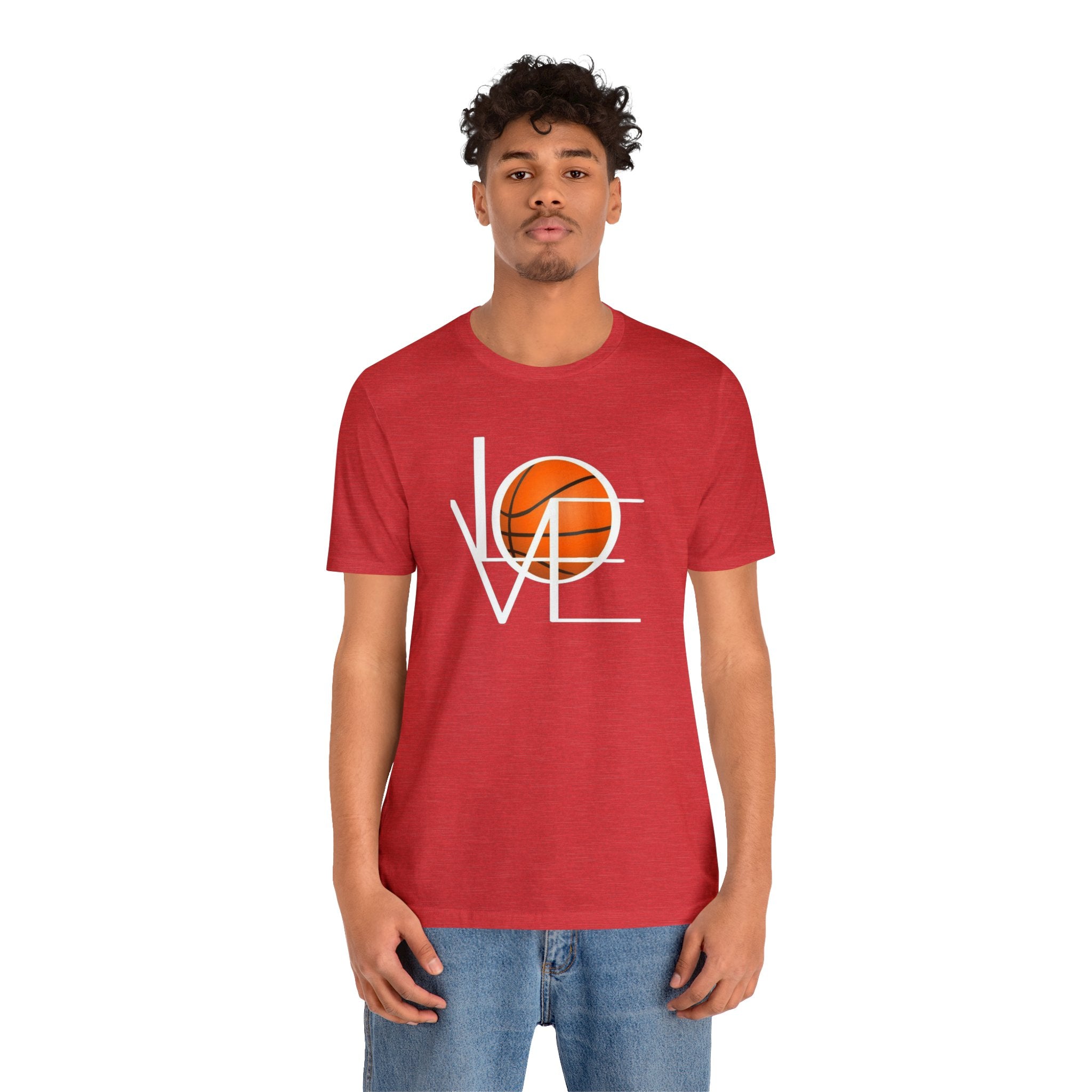LOVE Basketball Short Sleeve Tee