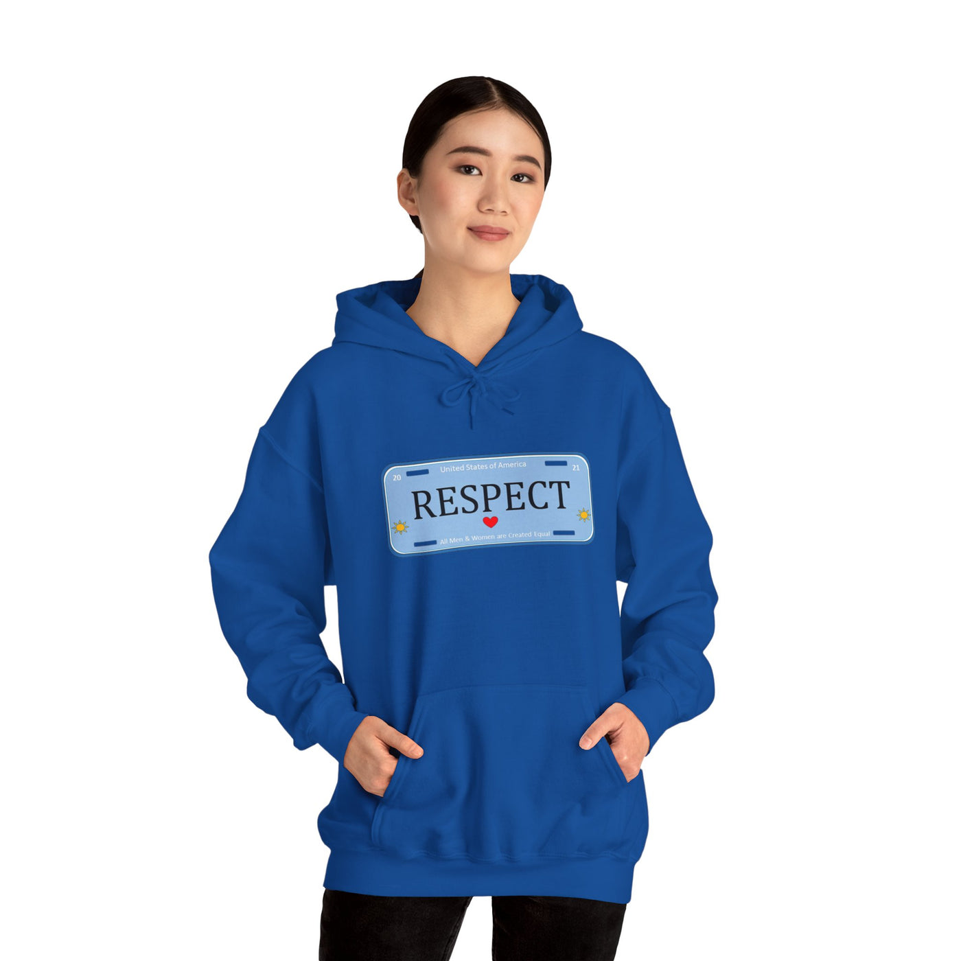 RESPECT BL Unisex Heavy Blend™ Hooded Sweatshirt