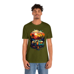 Sunset Trailer Short Sleeve Tee