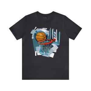 Basketball & Hoop Short Sleeve Tee