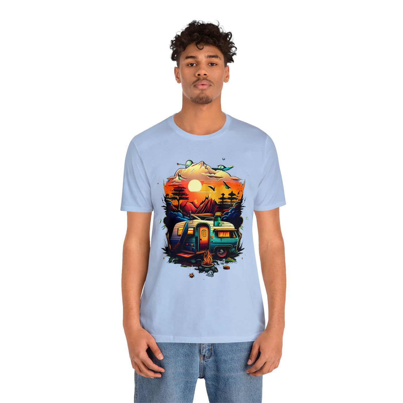 Sunset Trailer Short Sleeve Tee